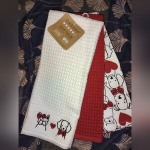 Casaba Dog Print Kitchen Towels